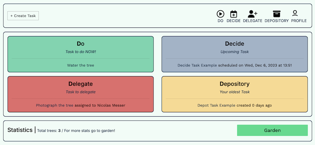 TreeTasker - Productivity Growth